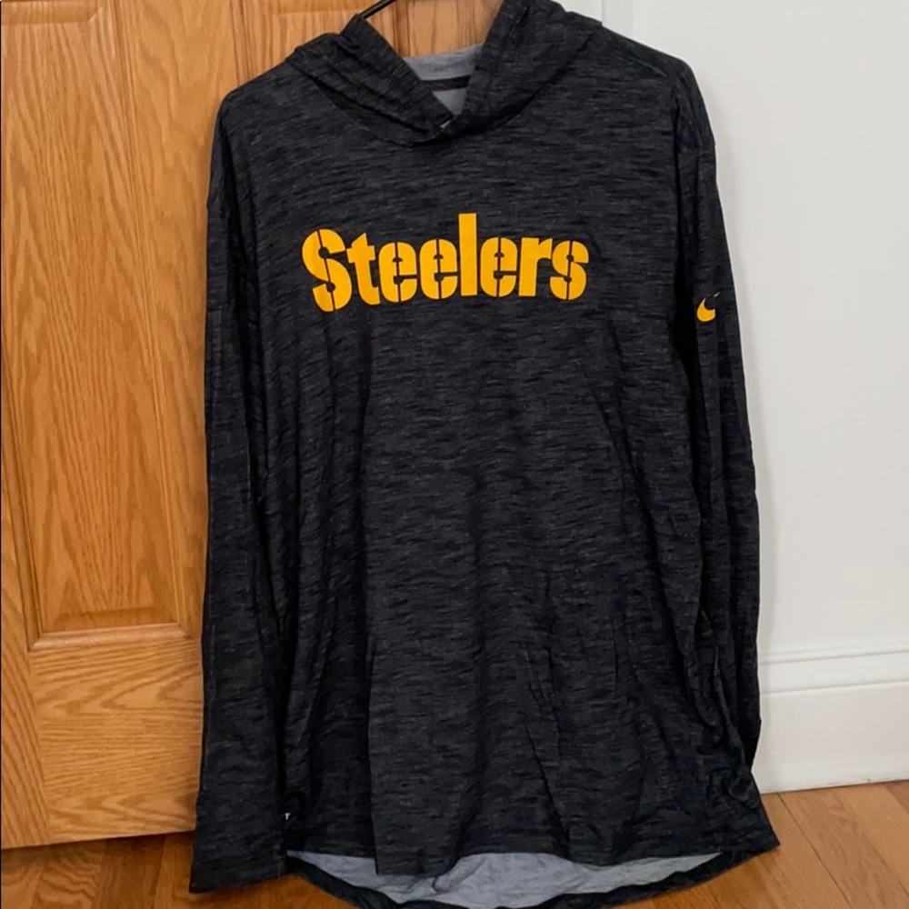 Steelers men’s hoodie dri-fit size L